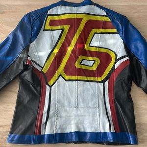 Hand painted Soldier 76 womens Jacket